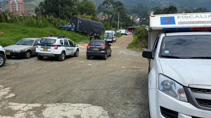 Hallazgo cuerpo de mujer en Caldas