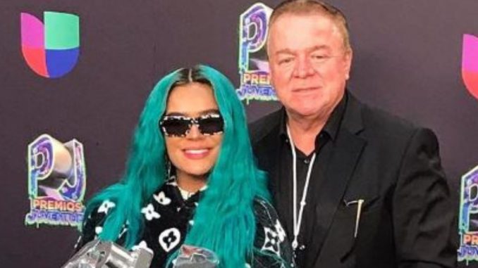 Karol G y su papá Guillermo Giraldo