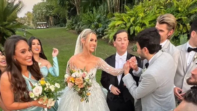La pareja conformada por la influencer Lele Pons y el reggaetonero Guaynaa se dieron el sí en una lujosa boda en Miami.