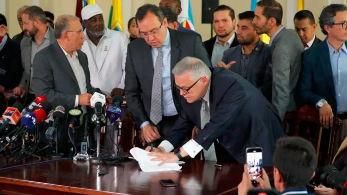 La Ley de Sometimiento a la Justicia plantea beneficios a aquellos integrantes de grupos armados que se entreguen y aporten a la justicia.