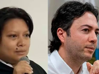 Andrea Muyuy, líder indígena, le reclamó a Daniel Quintero por sus declaraciones sobre los caciques y taitas de los resguardos indígenas.