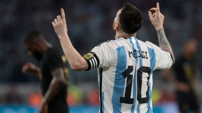 Messi anotó su gol más rápido