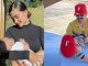 Mike Bahía, Greeicy Rendón y su hijo Kai