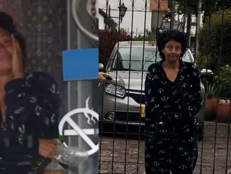 La mujer de la pijama azul se dedicaba a caminar, no recibía dinero ni comida y no hablaba con nadie.