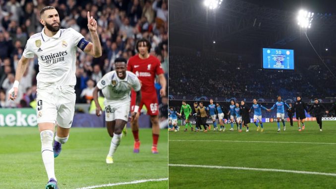 Nápoles y Real Madrid clasifican a cuartos en la Champions