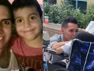 Julián Andrés y su padre Andrés Rosales lograron reunirse después de tres años sin verse por el diagnóstico de cáncer del menor.