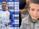 Niño conoce a Cristiano Ronaldo
