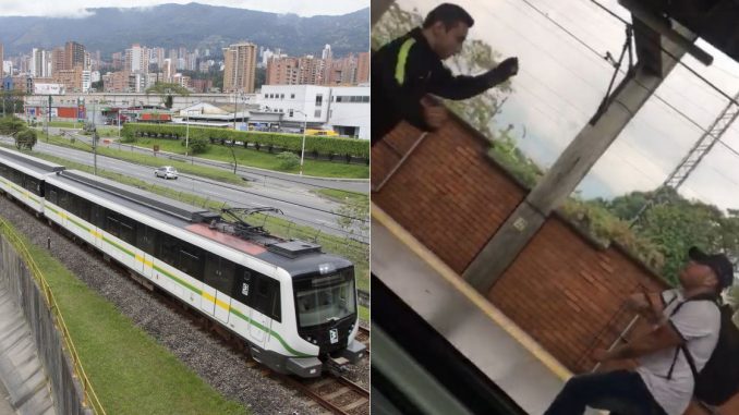 pelea a navaja en el metro