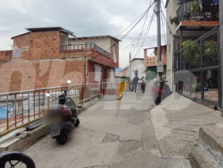 En esta zona del Popular murió Jhon Arley Marín.