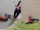 Los presuntos ladrones tuvieron que ser llevados a centros asistenciales por las heridas de bala.