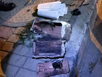 El explosivo fue detonado de manera controlada por expertos de la Policía.
