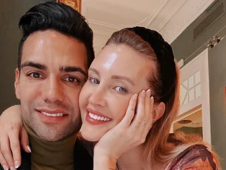 Falcao García y Lorelei anunciaron con una tierna publicación su quinto embarazo.