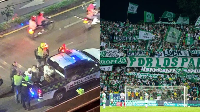 Hinchas de Nacional acusadsos de robo