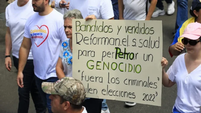 Este año ya se han realizado otras marchas en Medellín contra las reformas del gobierno Petro.