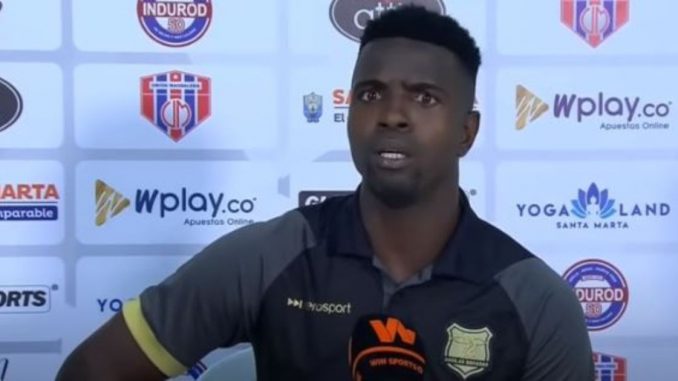Marco Pérez denunció palabras de racismo en un partido