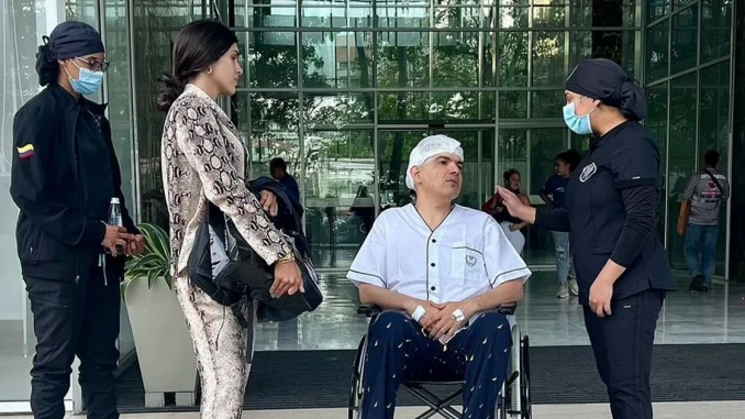 El cantante Peter Manjarrés tuvo que ser intervenido de urgencia en un centro médico de Barranquilla.