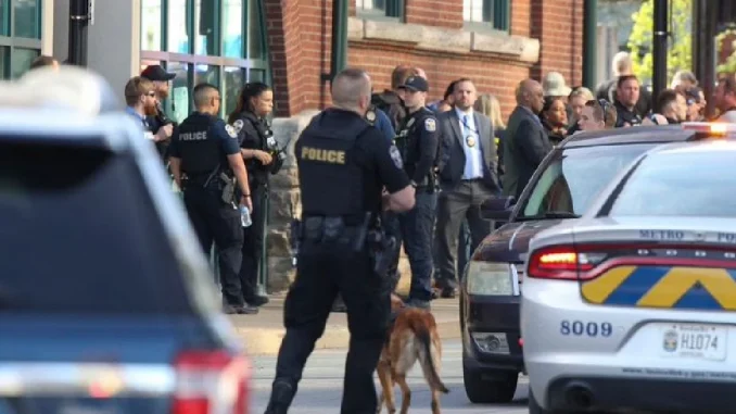 El tiroteo ocurrió en un banco de la ciudad de Louisville.