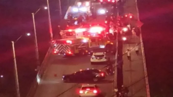 Accidente en el puente La Asomadera dejó dos menores heridos
