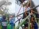 falla mecánica en parque de diversiones