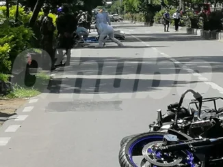Accidente Calle Colombia