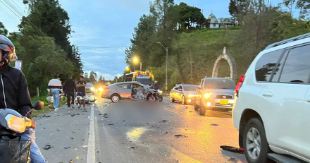 Accidente en Guarne
