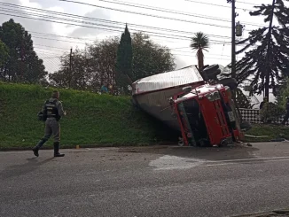 Accidente en la Medellín Bogotá