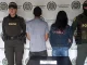 os dos capturados serán acusados de hurto, secuestro y lesiones personales. Otras dos personas implicadas huyeron del lugar de los hechos.