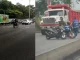 La Autopista Norte estuvo cerrada por algo más de una hora mientras las autoridades controlaban la situación.