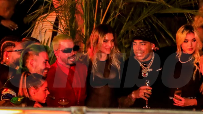 J Balvin celebró su cumpleaños junto a sus amigos y su esposa.