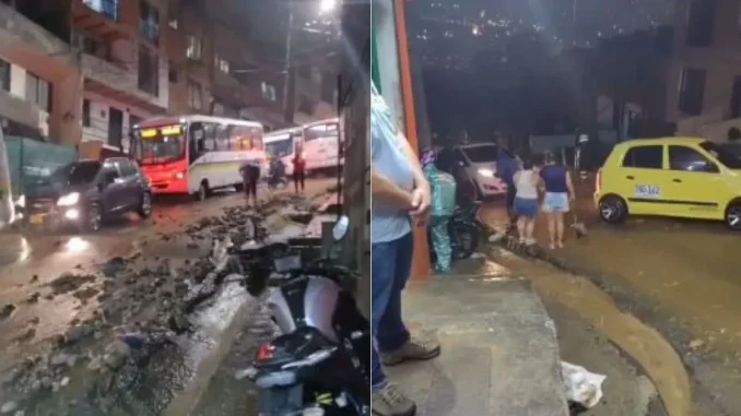 Emergencias por lluvias en el Valle de Aburrá