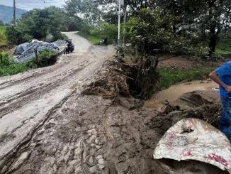 Inundaciones y derrumbes en Girardota.