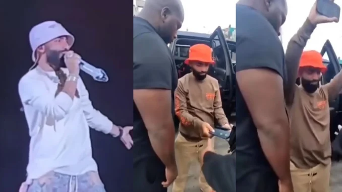 Reacción, Arcángel, policía, Perú, cantante, video, viral, concierto, Q´Hubo Medellín