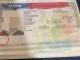Asteriscos en la visa