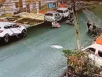 Accidente en el que murió Braulio Antonio Velásquez