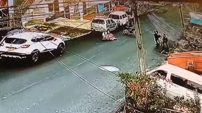 Accidente en el que murió Braulio Antonio Velásquez