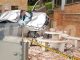 Carro cayó a piscina en Medellín