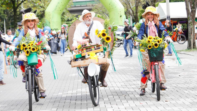 Feria al ritmo de bicicleta