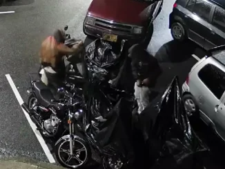 Las motos que incendiaron estaban en el sector de Balcones en El Carmen de Viboral.