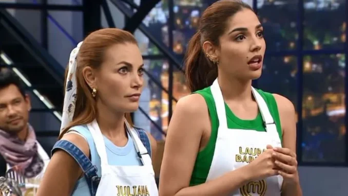 Juliana-Galvis-y-Laura-Barjum-en-MasterChef-Celebrity