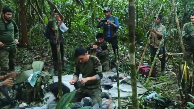 Los niños indígenas de Guaviare los tendría un duende