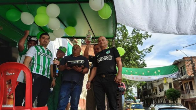 Pantallas gigantes para ver la final