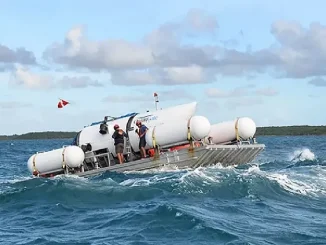 Submarino desaparecido en el Oceano Atlántico.