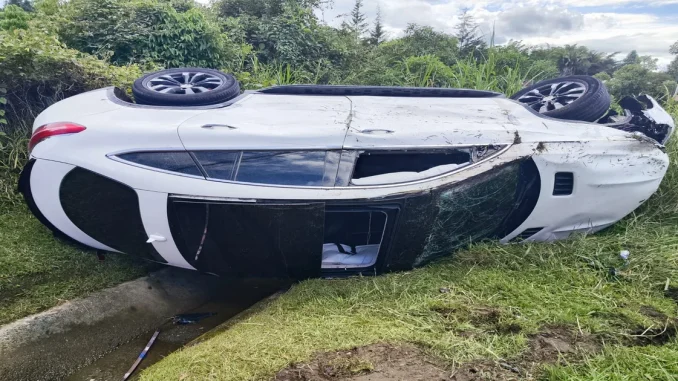 Francisco Da costa se accidentó en la vía Aeropuerto-Guarne