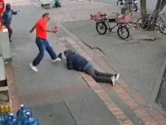 Adulto mayor en Bogotá es atacado