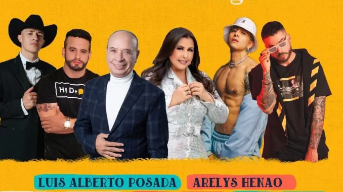 Estos serán los artistas invitados a la Feria de Flores.