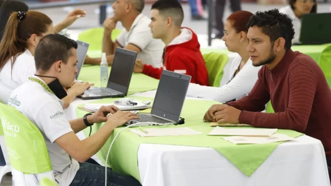 Feria de empleo Barrio Antioquia