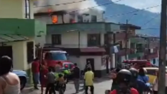 Incendio en Itagüí