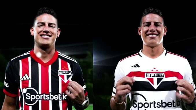 James Rodríguez Sao Paulo