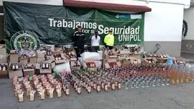 Licor-adulterado-incautado-en-Campo-Valdes