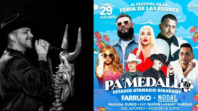 ‘Pa’ Medallo’, concierto inaugural, Feria de las Flores, evento, cantantes, música, economía, estadio Atanasio Girardot, Medellín, Christian Nodal, Daniel Quintero,Q’Hubo Medellín, Q’Hubo de hoy, noticias hoy, entretenimiento